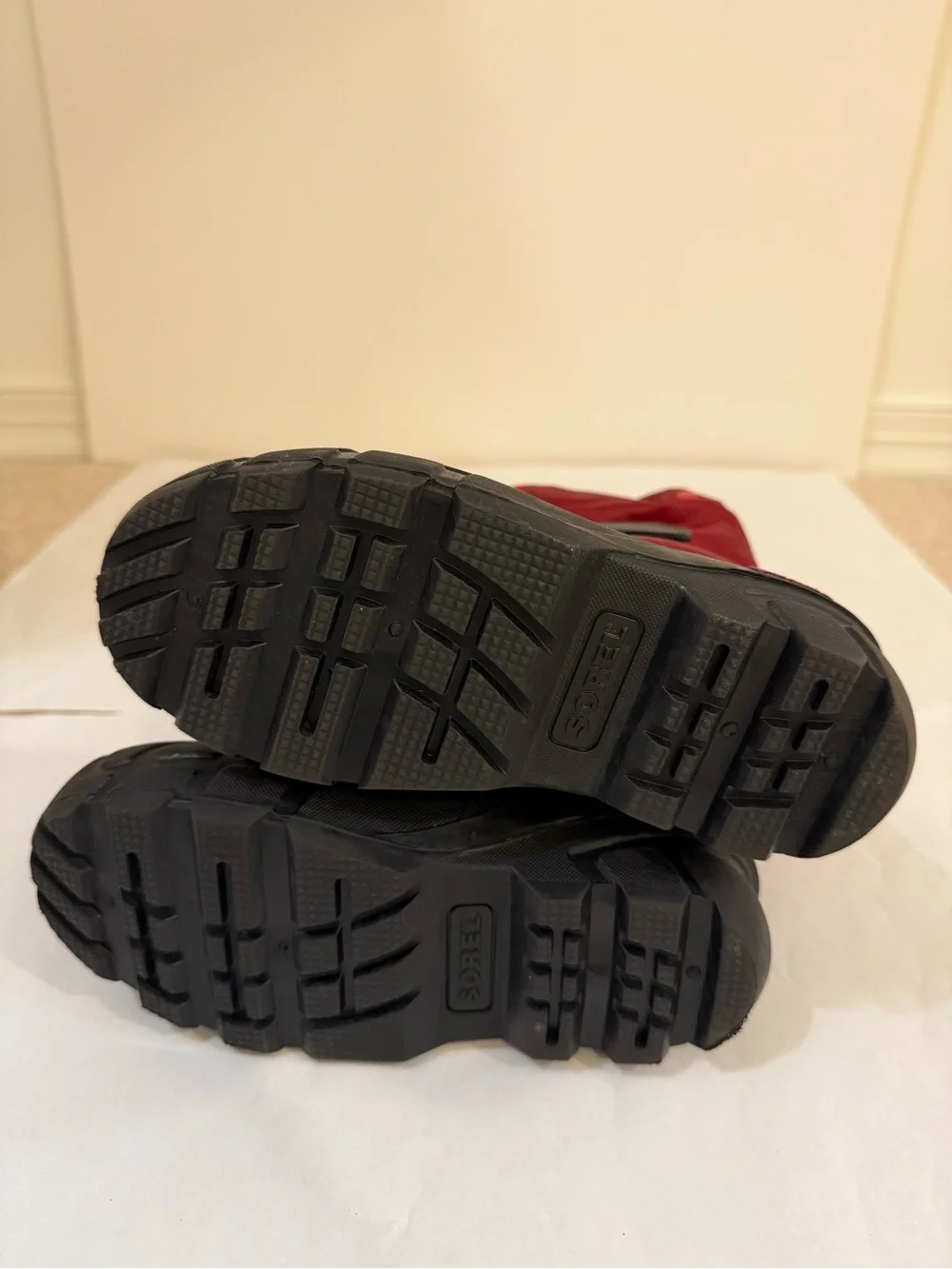 Kids Red Snow Boots